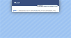 Desktop Screenshot of 4k4u.com