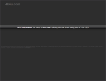 Tablet Screenshot of 4k4u.com